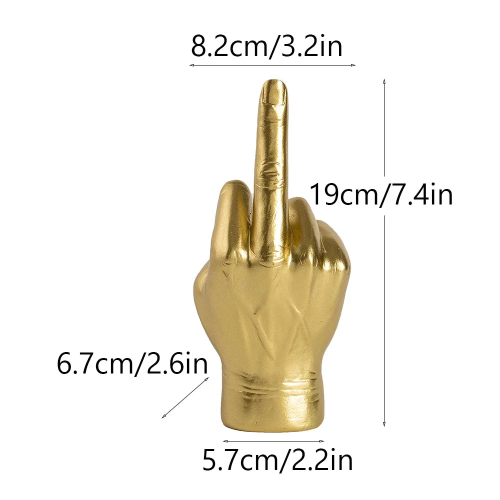 Zero Flocks™ Middle Finger Sculpture