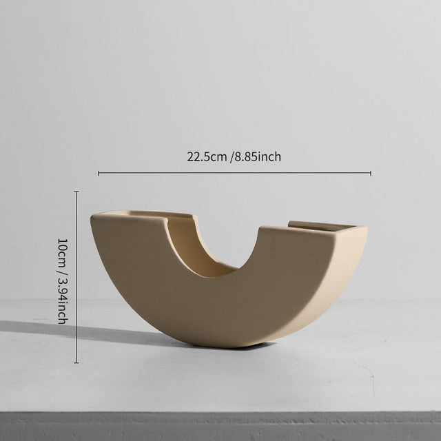 Ceramic Abstract Vase