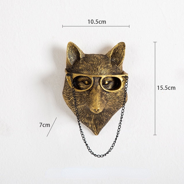 Gilded Whimsy™ Wall Heads