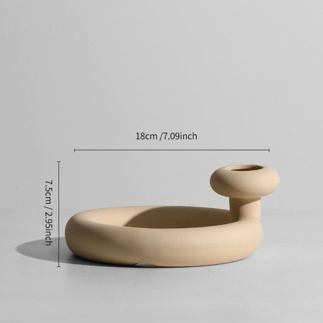 Ceramic Abstract Vase