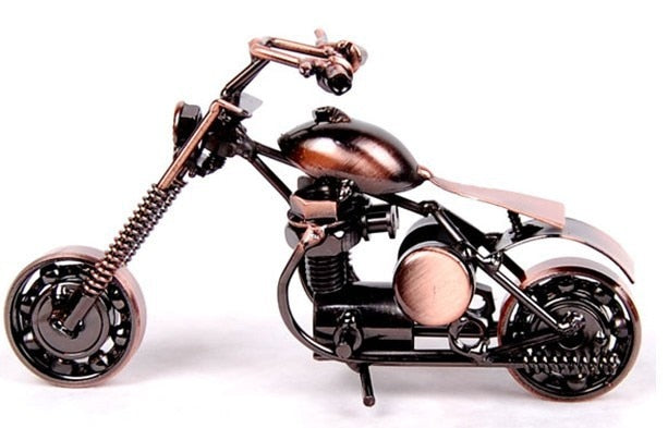 Retro Metal Handmade Cruiser Motorcycle