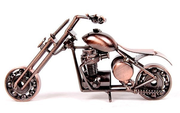 Retro Metal Handmade Cruiser Motorcycle