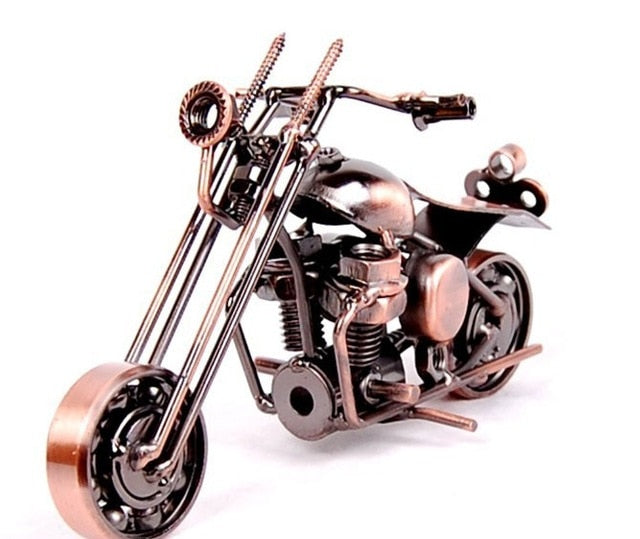 Retro Metal Handmade Cruiser Motorcycle