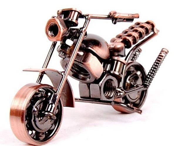 Retro Metal Handmade Cruiser Motorcycle