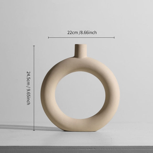 Ceramic Abstract Vase
