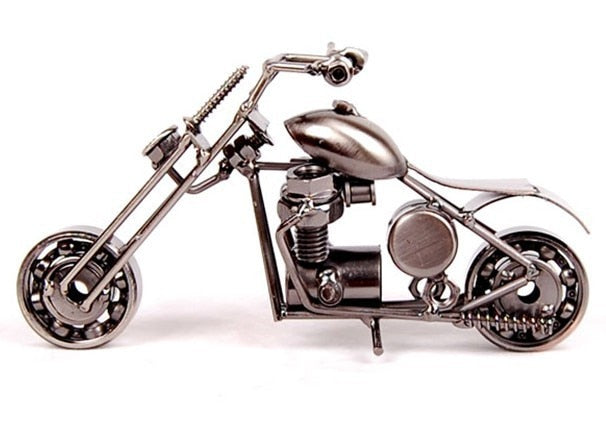 Retro Metal Handmade Cruiser Motorcycle