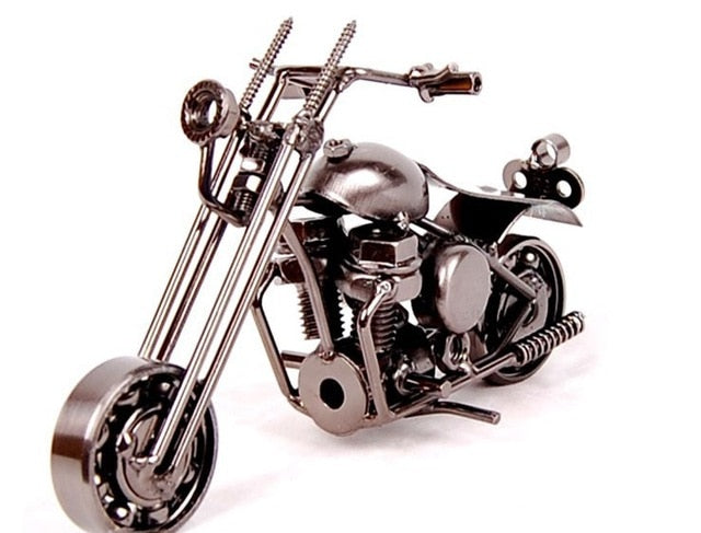 Retro Metal Handmade Cruiser Motorcycle