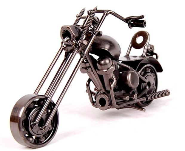 Retro Metal Handmade Cruiser Motorcycle