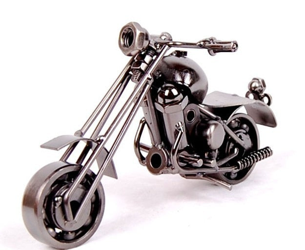 Retro Metal Handmade Cruiser Motorcycle