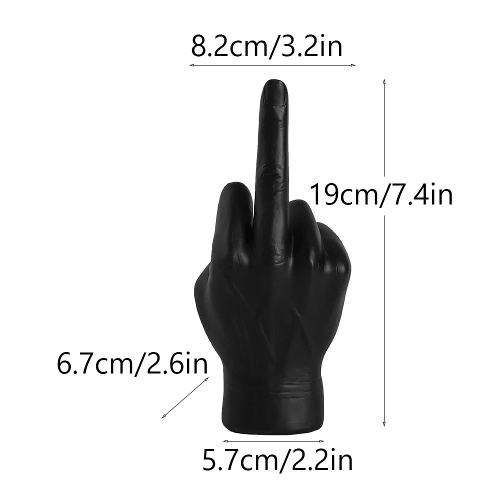 Zero Flocks™ Middle Finger Sculpture
