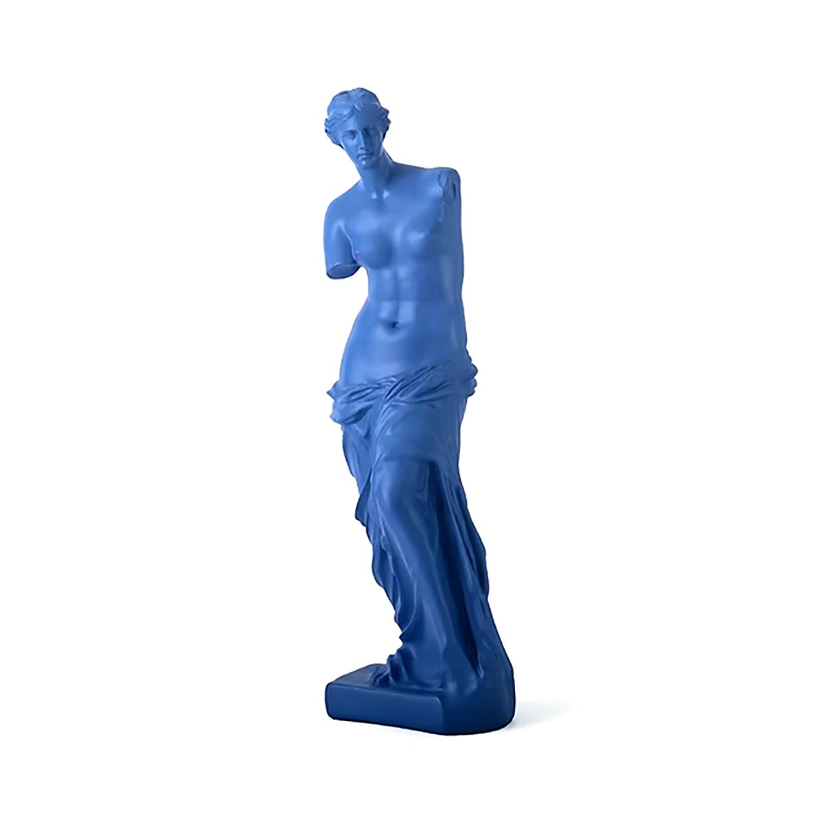 Blue Venus de Milo Statue in Resin 29 cm