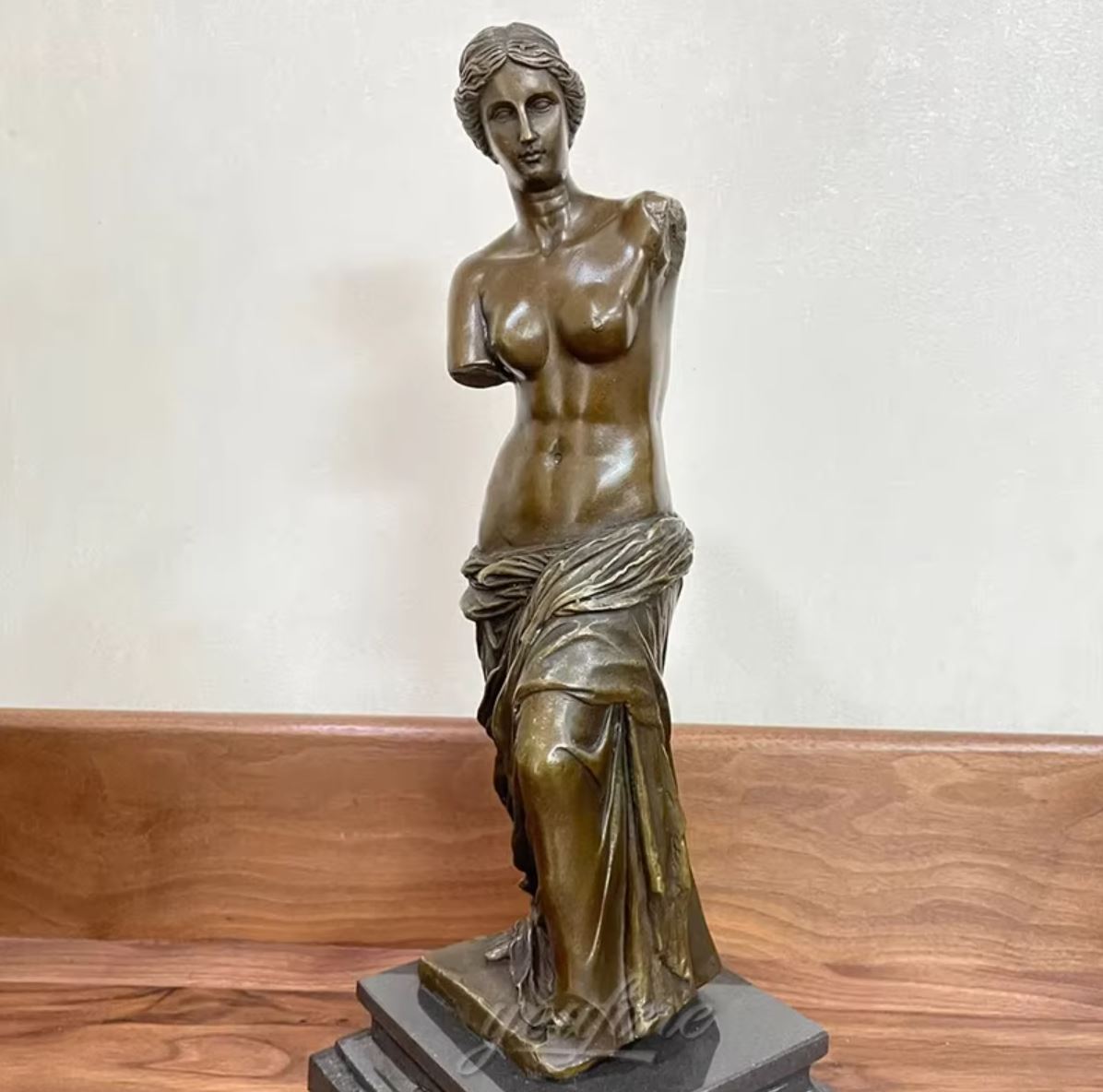 Venus de Milo Statue in Bronze 34 cm
