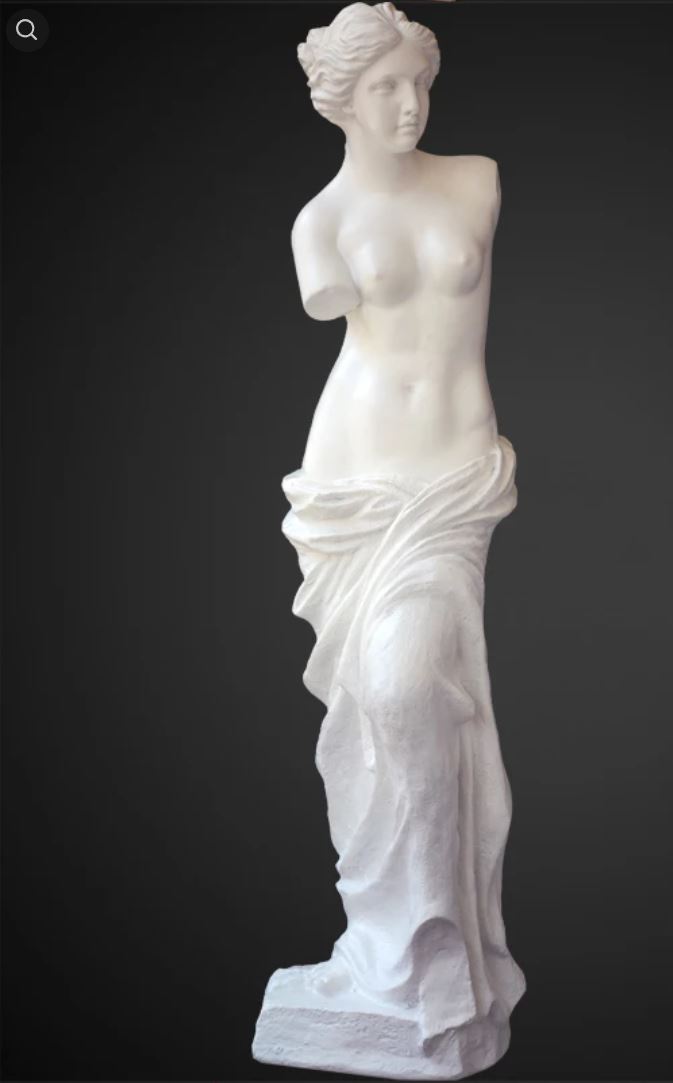 Venus de Milo Statue, White, 42 cm